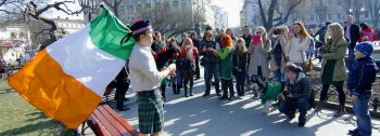 По Дерибасовской прошлись зеленые человечки (фото)