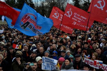 Одесситы: «Марш за референдум» (фото, видео)