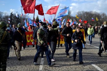 Одесситы: «Марш за референдум» (фото, видео)