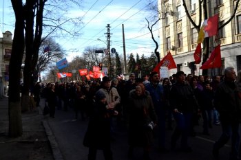Одесситы: «Марш за референдум» (фото, видео)