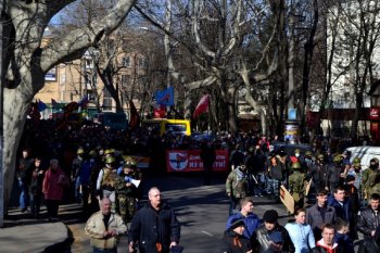 Одесситы: «Марш за референдум» (фото, видео)