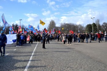 Одесситы: «Марш за референдум» (фото, видео)