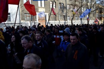 Одесситы: «Марш за референдум» (фото, видео)