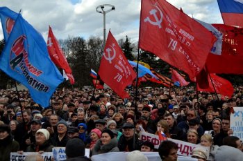 Одесситы: «Марш за референдум» (фото, видео)