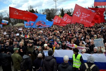 Одесситы: «Марш за референдум» (фото, видео)