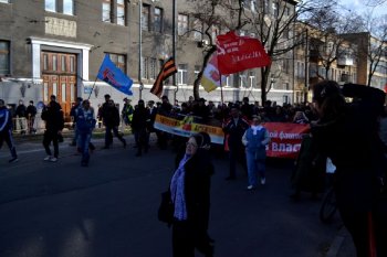 Одесситы: «Марш за референдум» (фото, видео)