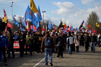 Одесситы: «Марш за референдум» (фото, видео)