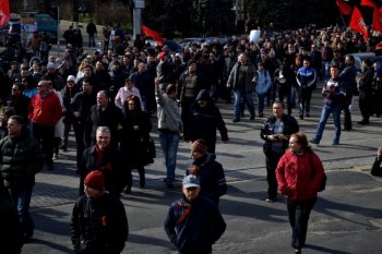 Одесситы: «Марш за референдум» (фото, видео)