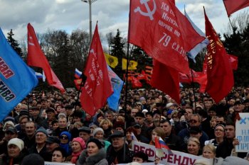 Одесситы: «Марш за референдум» (фото, видео)