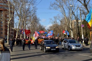 Одесситы: «Марш за референдум» (фото, видео)