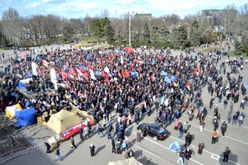 Одесситы: «Марш за референдум» (фото, видео)