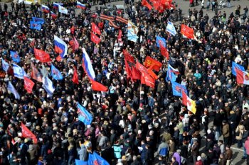 Одесситы: «Марш за референдум» (фото, видео)