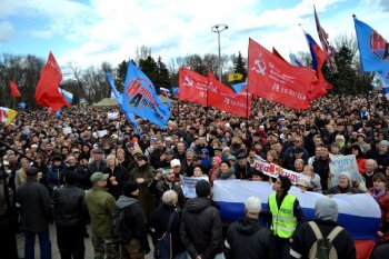 Одесситы: «Марш за референдум» (фото, видео)