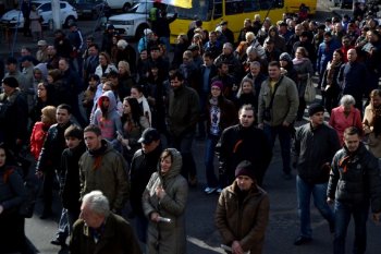 Одесситы: «Марш за референдум» (фото, видео)