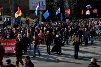 Одесситы: «Марш за референдум» (фото, видео)