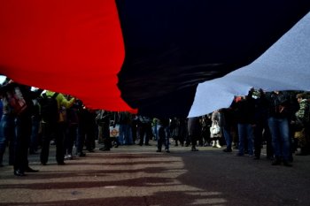 Одесситы: «Марш за референдум» (фото, видео)