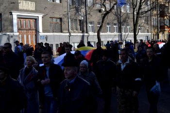 Одесситы: «Марш за референдум» (фото, видео)