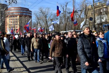 Одесситы: «Марш за референдум» (фото, видео)