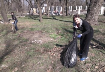 В парке Шевченко одесситы обустроили общественную спортплощадку
