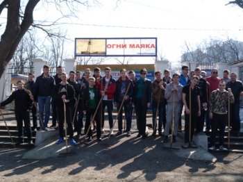 В парке Шевченко одесситы обустроили общественную спортплощадку