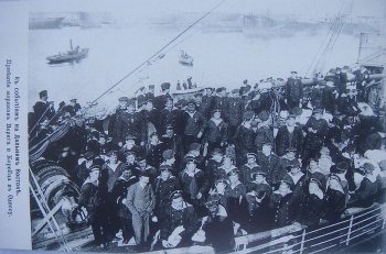 110 лет  назад Одесса встречала героев экипажей кораблей «Варяг» и «Кореец» 