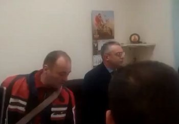 Правый сектор в областной прокуратуре: Пока без мордобоя, но с криками (видео)