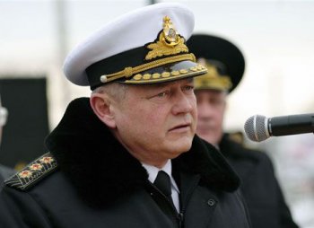 После выступления Тенюха на телевидении подлодка "Запорожье" подняла российский флаг (видео)