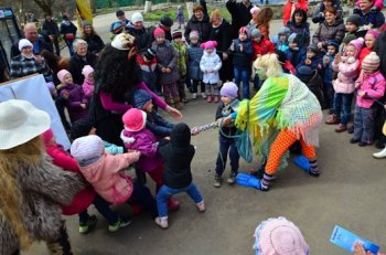 В Одесском зоопарке состоялся праздник «В гостях у Лешего»