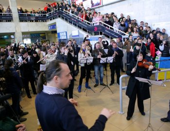В Одессе исполнили "Оду радости"