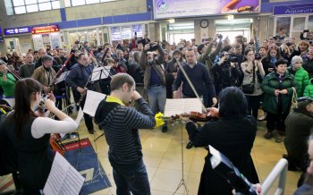 В Одессе исполнили "Оду радости"