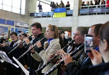 В Одессе исполнили "Оду радости"