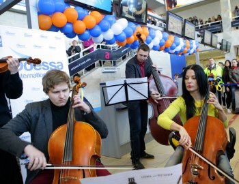 В Одессе исполнили "Оду радости"