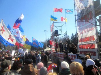 Одесситы будут бороться с «дворцовым переворотом»