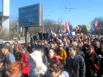 Одесситы будут бороться с «дворцовым переворотом»