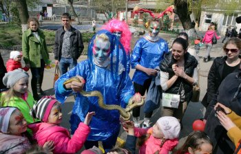 В Одесском зоопарке прошел «звериный» квест