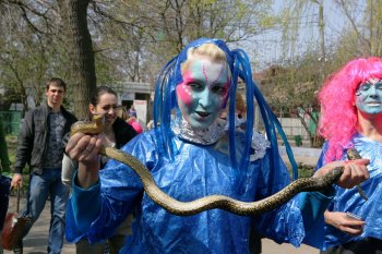 В Одесском зоопарке прошел «звериный» квест