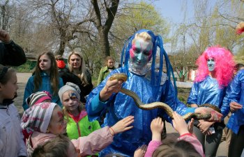 В Одесском зоопарке прошел «звериный» квест