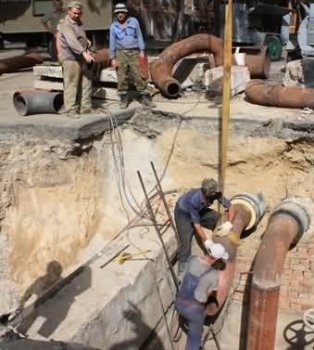 С начала апреля в Одессе было зафиксировано 4 прорыва теплотрассы