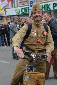 Одесситы прошли маршем в честь освобождения города