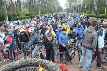 В Одессе стартовал традиционный велопробег (фото)