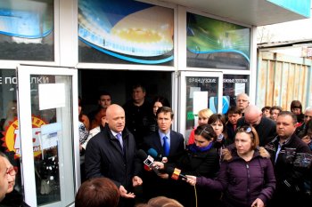 Геннадий Труханов встретился с предпринимателями Малиновского рынка