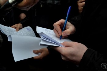 Одесситы отправились «встречать» американцев