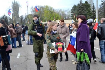 Одесситы отправились «встречать» американцев