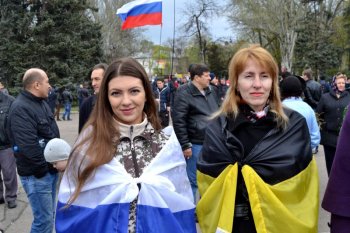 Одесситы отправились «встречать» американцев