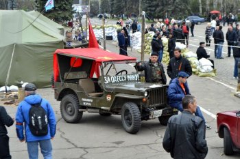 Одесситы отправились «встречать» американцев