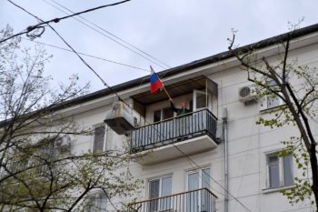 Одесские правоохранители надели георгиевские ленты (фото)