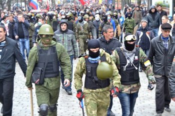 Одесские правоохранители надели георгиевские ленты (фото)