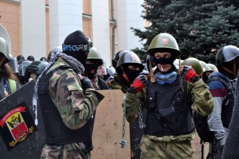 Одесские правоохранители надели георгиевские ленты (фото)