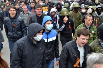 Одесские правоохранители надели георгиевские ленты (фото)