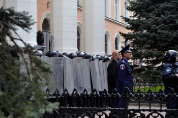 Одесские правоохранители надели георгиевские ленты (фото)